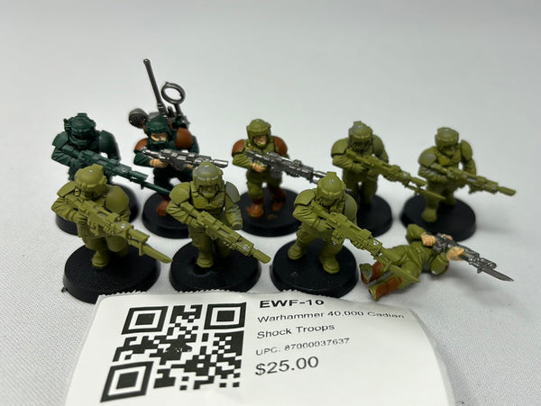 Warhammer 40,000 Cadian Shock Troops EWF-10