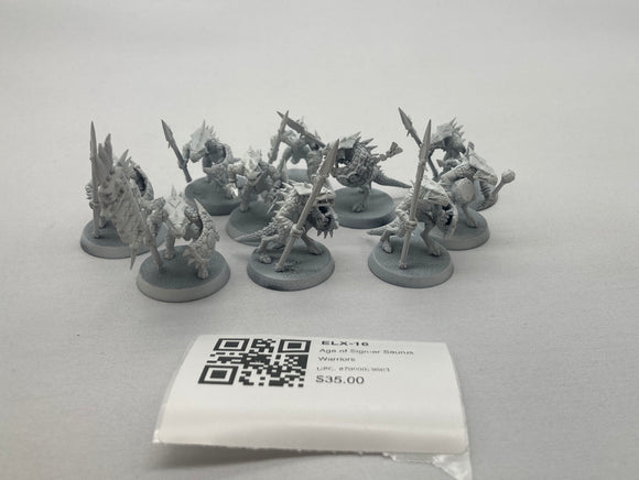 Age of Sigmar Saurus Warriors ELX-16