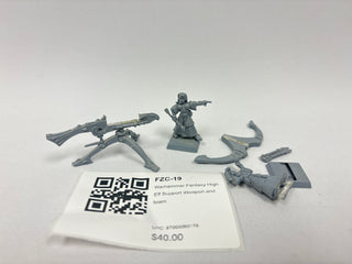 Warhammer Fantasy High Elf Support Weapon and team FZC-19