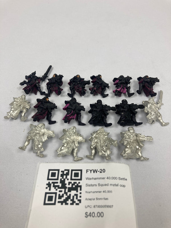 Warhammer 40,000 Battle Sisters Squad metal oop FYW-20