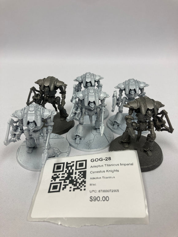 Adeptus Titanicus Imperial Cerastus Knights GOG-28