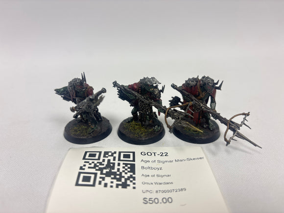 Age of Sigmar Man-Skewer Boltboyz GOT-22