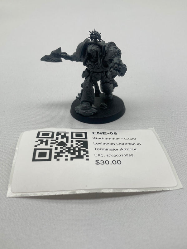 Warhammer 40,000 Leviathan Librarian in Terminator Armour ENE-08