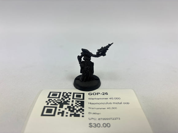 Warhammer 40,000 Haemonculus metal oop GOP-26