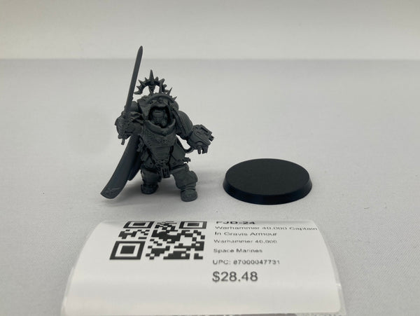 Warhammer 40,000 Captain In Gravis Armour FJD-24