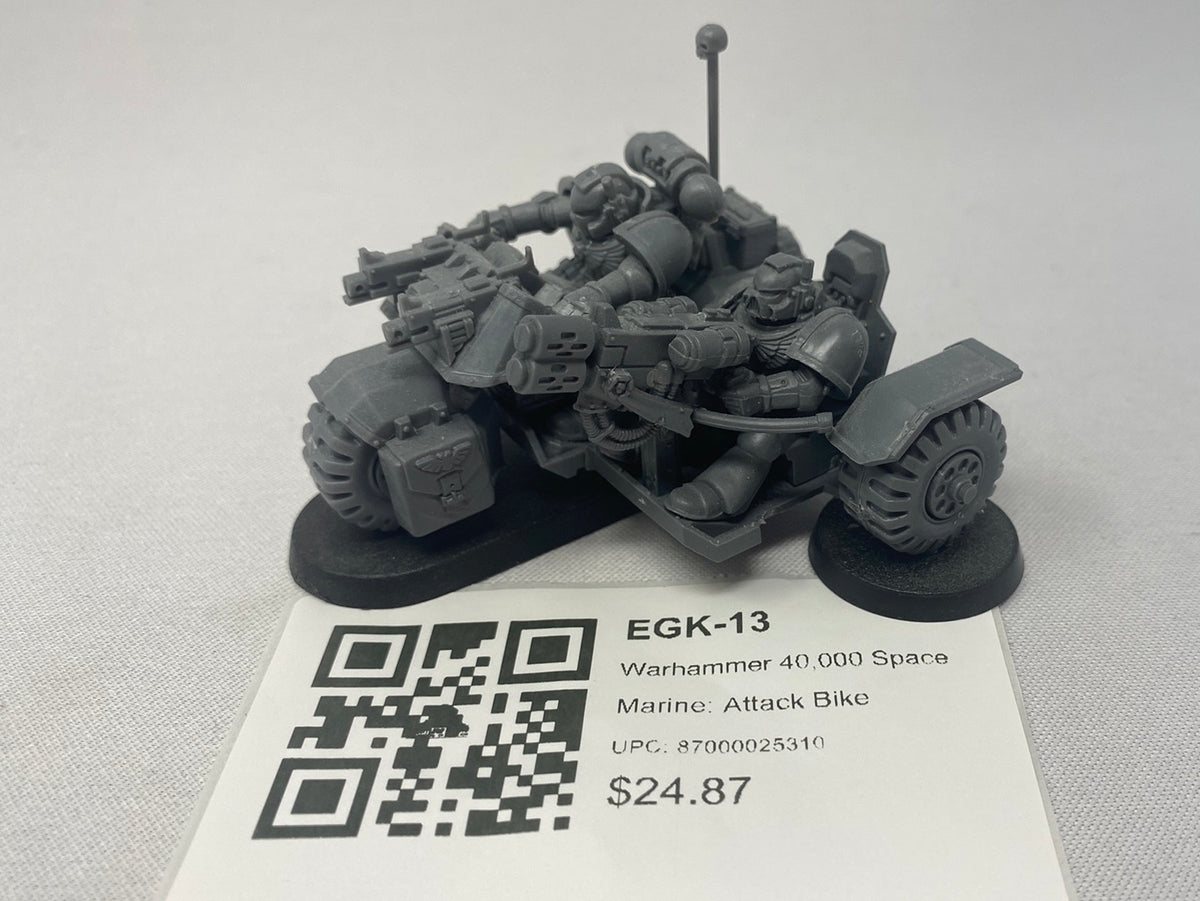 Warhammer 40,000 Space Marine: Attack Bike EGK-13