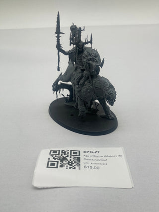 Age of Sigmar Killaboss On Great Gnashtoof EPG-27