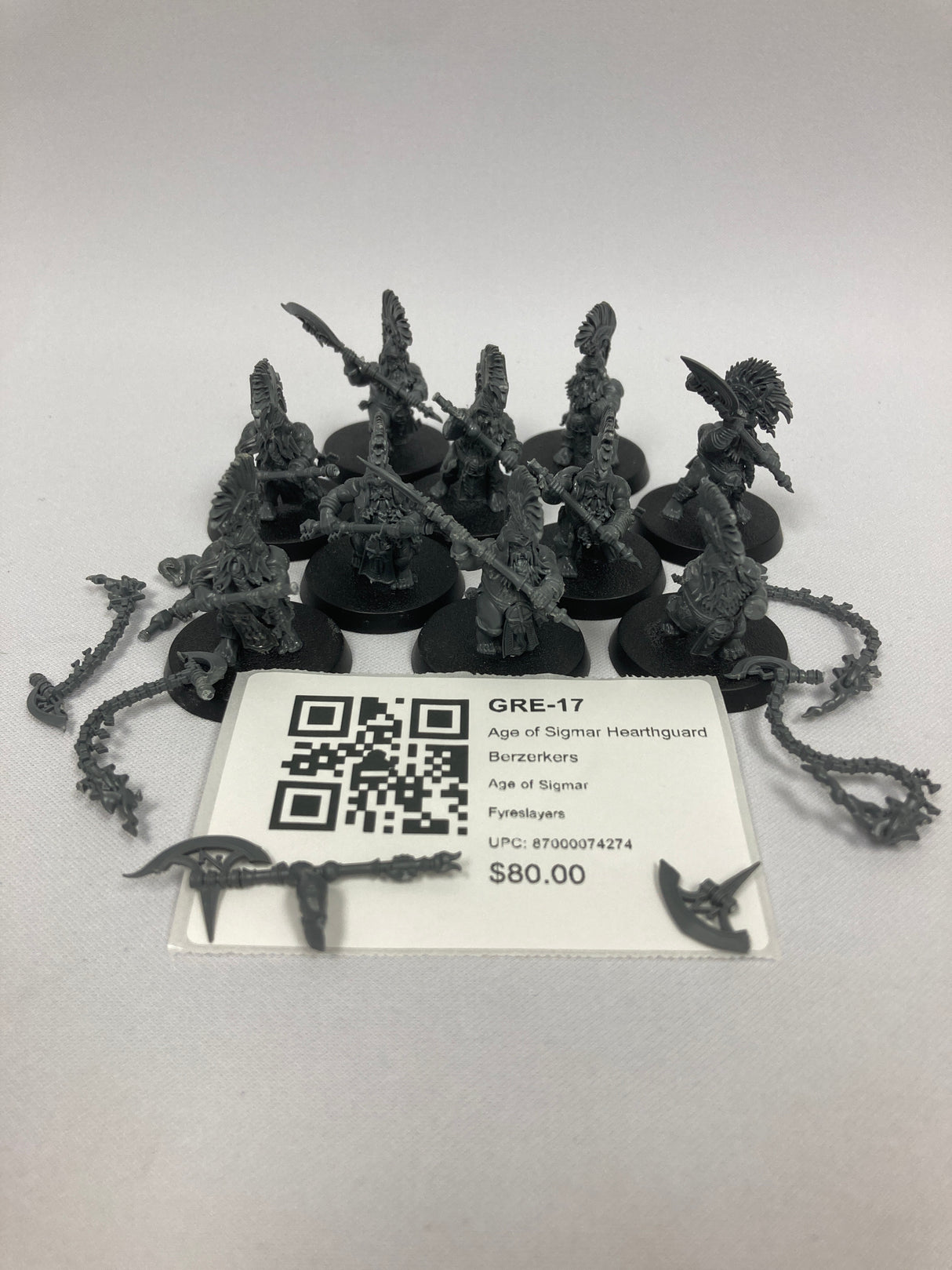 Age of Sigmar Hearthguard Berzerkers GRE-17