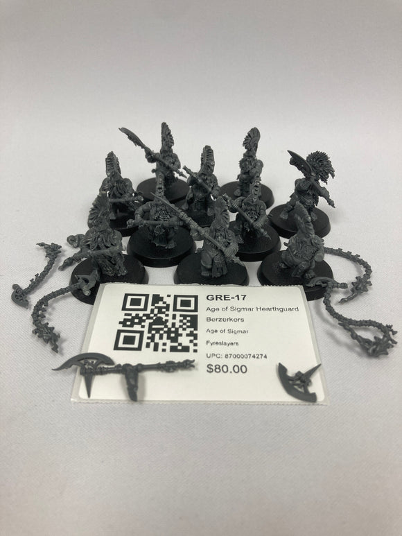 Age of Sigmar Hearthguard Berzerkers GRE-17