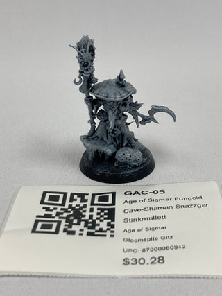 Age of Sigmar Fungoid Cave-Shaman Snazzgar Stinkmullett GAC-05