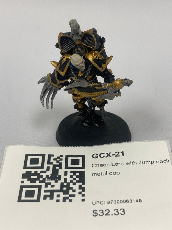 Chaos Lord with Jump pack metal oop GCX-21