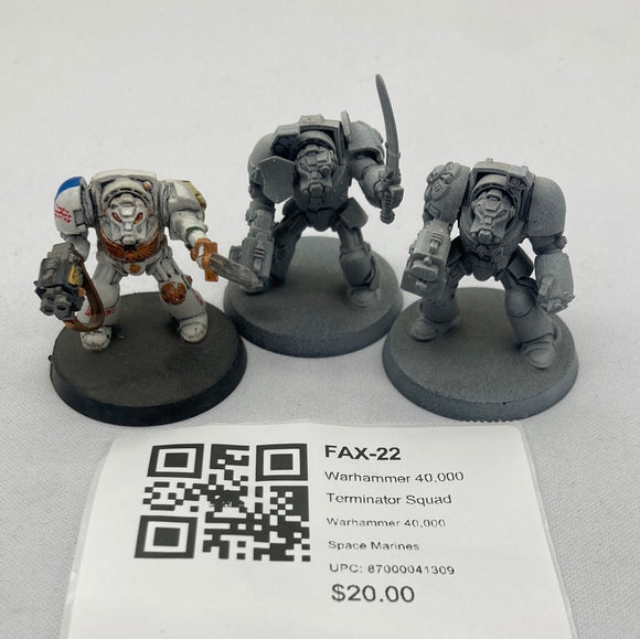 Warhammer 40,000 Terminator Squad FAX-22