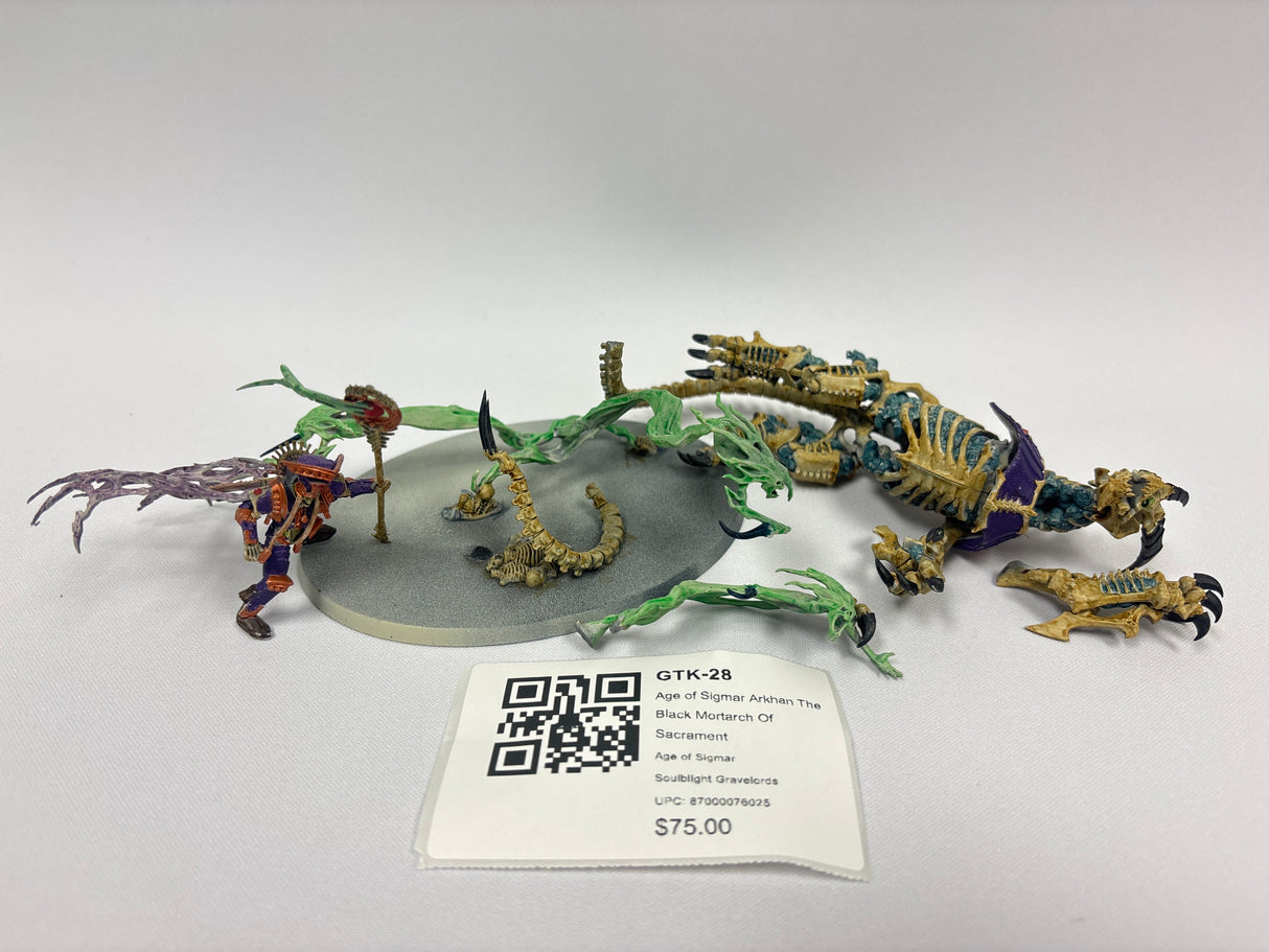 Age of Sigmar Arkhan The Black Mortarch Of Sacrament GTK-28