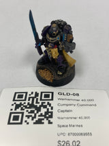 Warhammer 40,000 Company Command Captain GLD-08