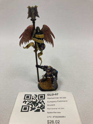 Warhammer 40,000 Company Command Ancient GLD-07