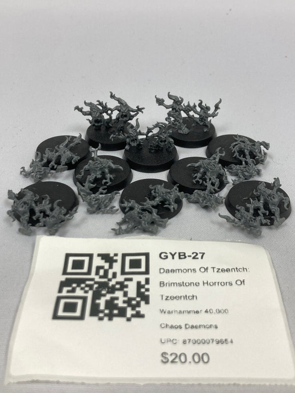 Daemons Of Tzeentch: Brimstone Horrors Of Tzeentch GYB-27