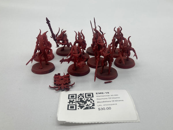 Warhammer 40,000 Daemons Of Khorne: Bloodletters Of Khorne EME-18