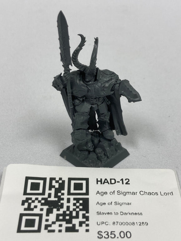 Age of Sigmar Chaos Lord HAD-12