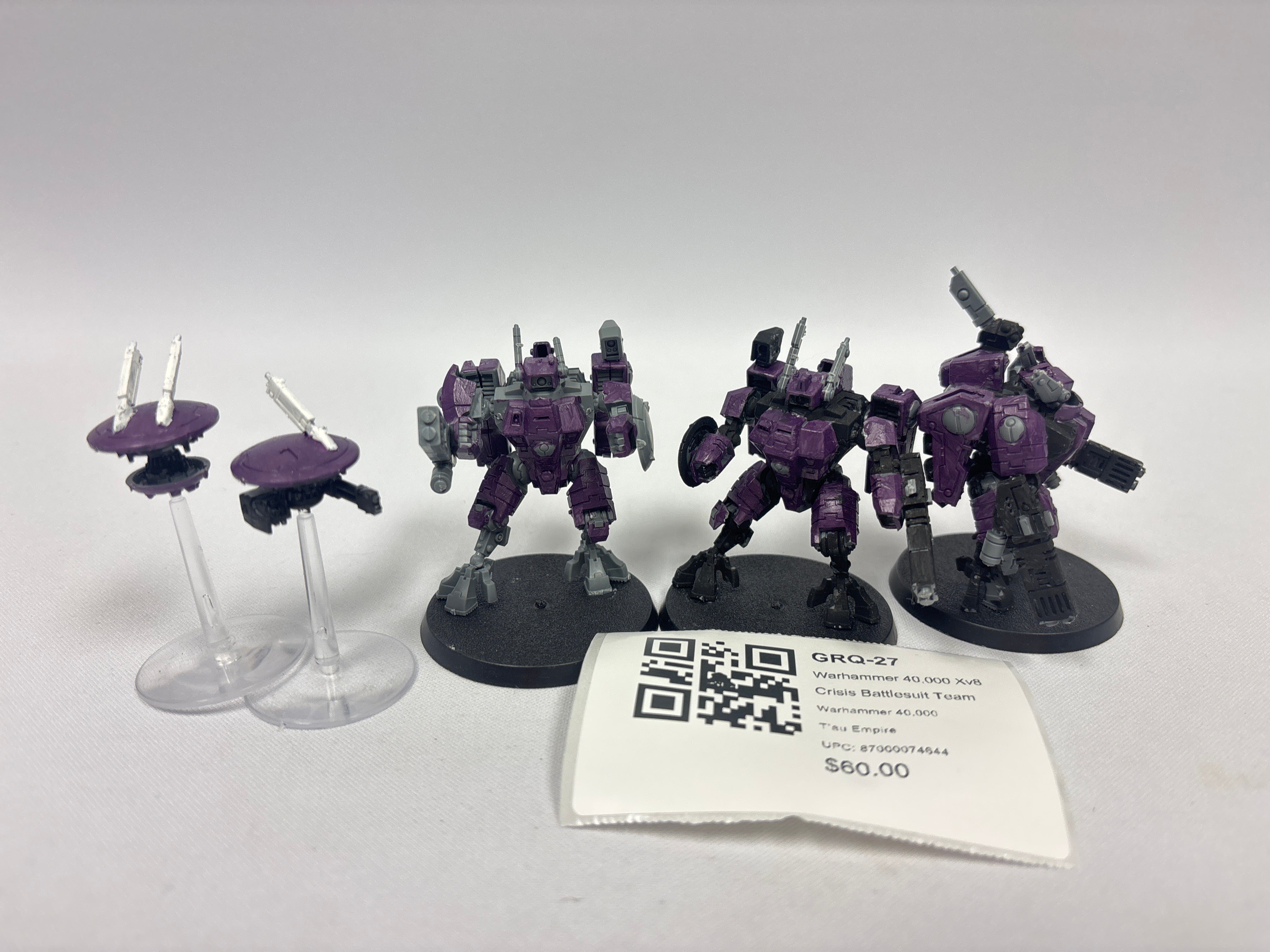 Warhammer 40,000 Xv8 Crisis Battlesuit Team GRQ-27