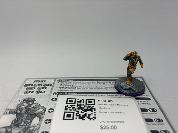 Marvel: Crisis Protocol Cyclops FTS-06