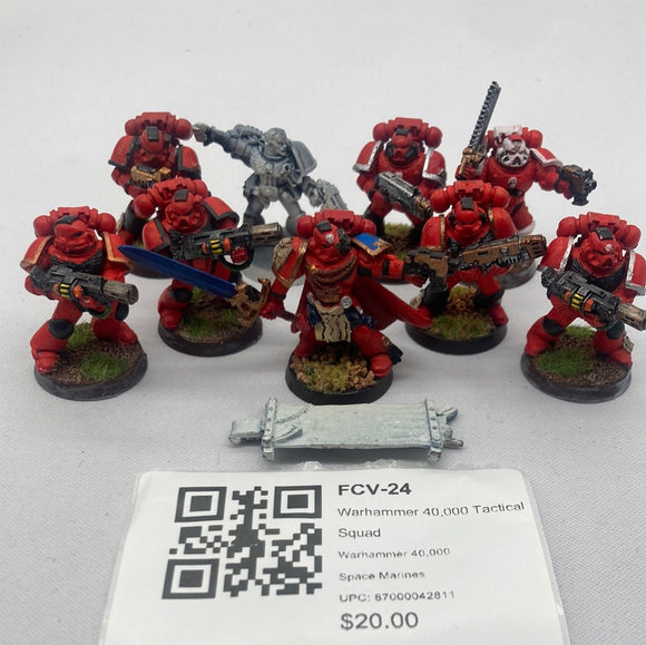 Warhammer 40,000 Tactical Squad FCV-24