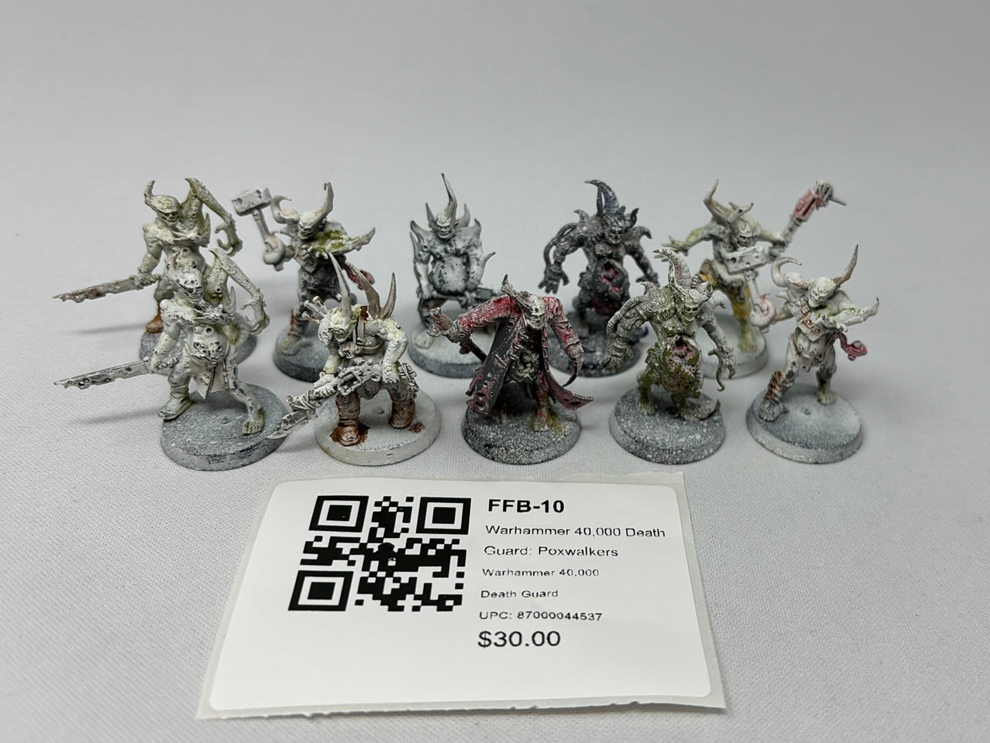 Warhammer 40,000 Death Guard: Poxwalkers FFB-10 | Frontline Gaming