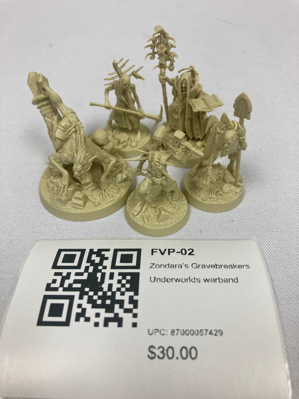 Zondara’s Gravebreakers Underworlds warband FVP-02