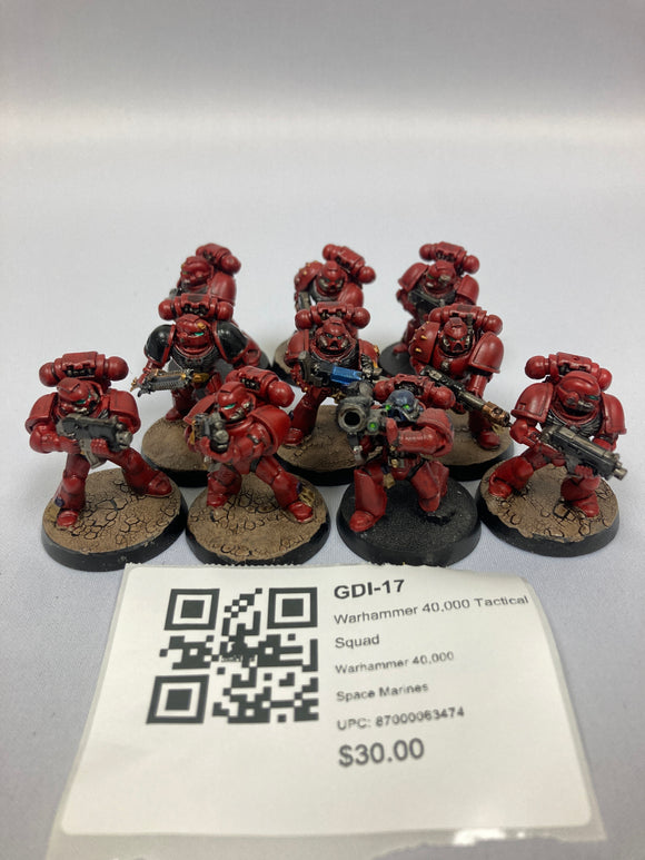 Warhammer 40,000 Tactical Squad GDI-17