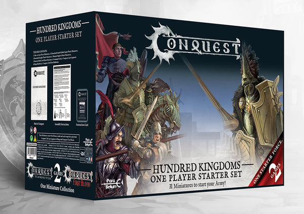 Hundred Kingdoms: Conquest 1 player Starter Set