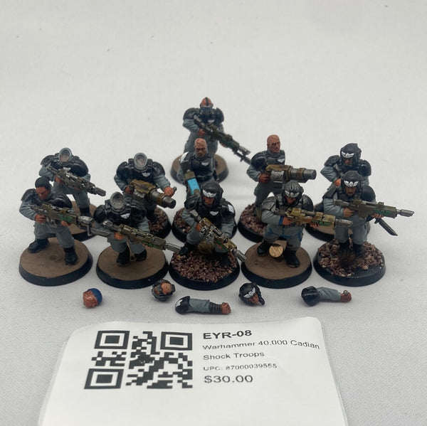 Warhammer 40,000 Cadian Shock Troops EYR-08