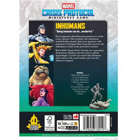 Marvel: Crisis Protocol - Inhumans Affiliation Pack