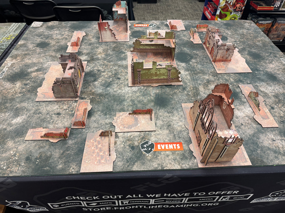 FLG Terrain: Matched-Play Terrain Bases | Frontline Gaming