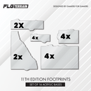 FLG Terrain: 11th Acrylic Terrain Bases-1