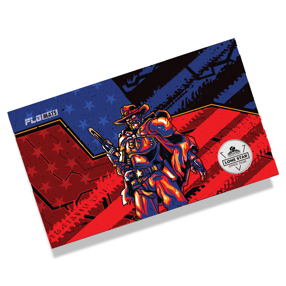 Lone Star Open 2026 - Event Display Mat