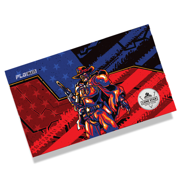 Lone Star Open 2026 - Event Display Mat