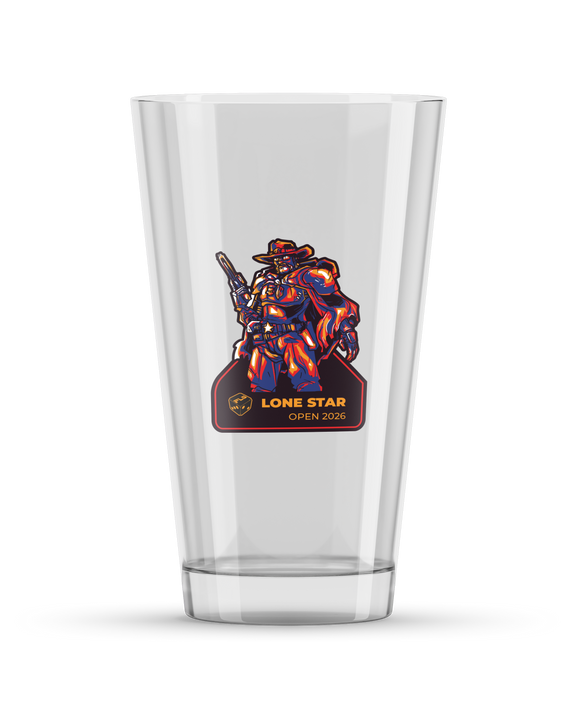 Lone Star Open 2026 - Event Pint Glass
