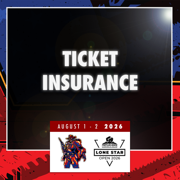 Lone Star Open 2026 - Ticket Insurance