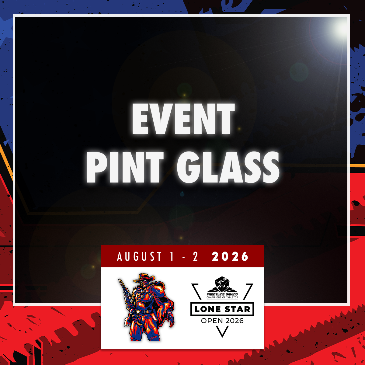 Lone Star Open 2026 - Event Pint Glass