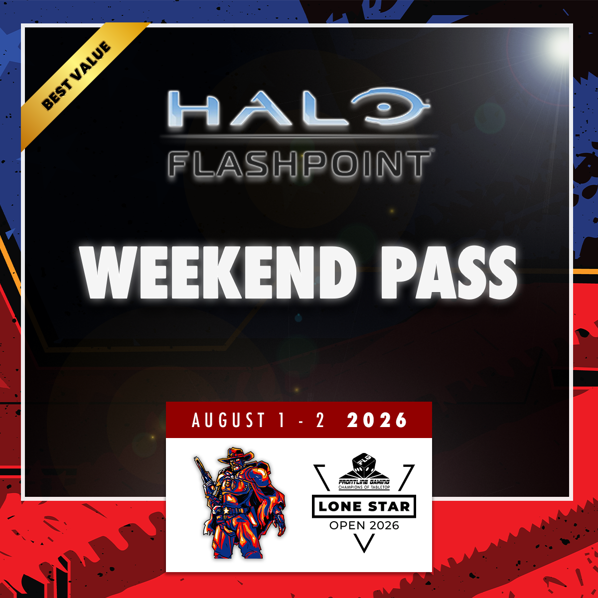 Lone Star Open 2026 - Halo Weekend Pass