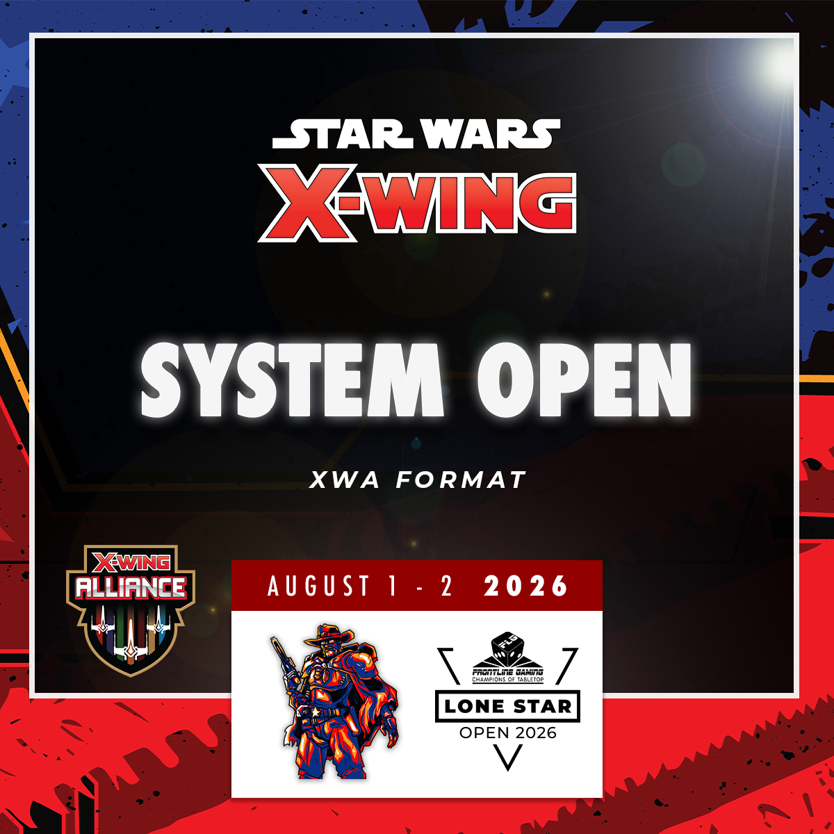 Lone Star Open 2026 - X-Wing XWA System Open