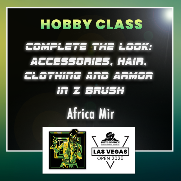 LVO 2025 - Africa Mir Complete the Look: Accessories, Hair, Clothing and Armor in Z Brush 4 hr. Studio Class