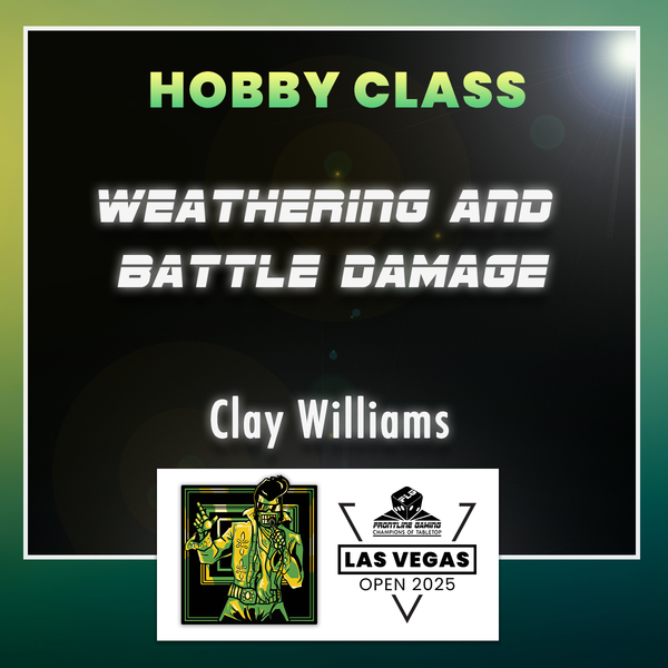 LVO 2025 - Clay Williams Weathering and Battle Damage 2 hr. Studio Class