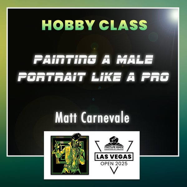 LVO 2025 - Matt Carnevale Painting a Male Portrait like a Pro 4 hr. Studio Class