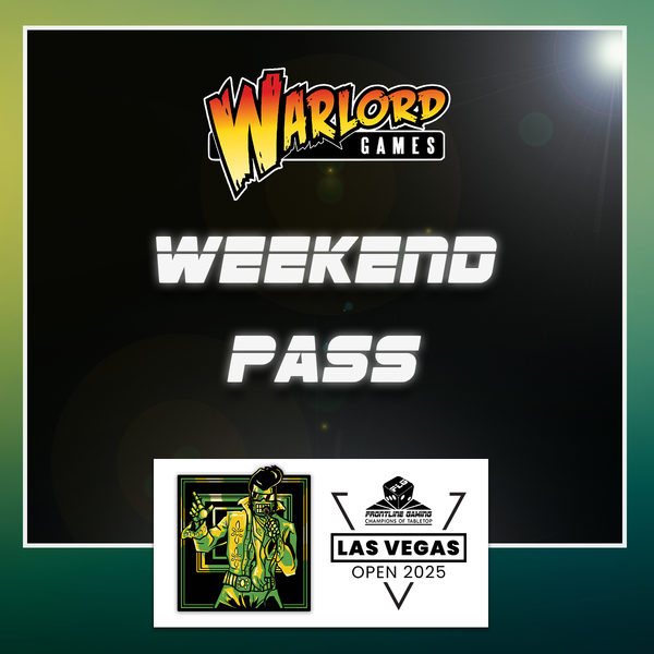 LVO 2025 - Warlord Weekend Game Pass