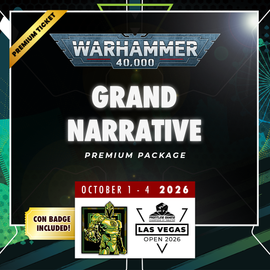 Warhammer 40k Grand Narrative Premium Package - LVO 2026