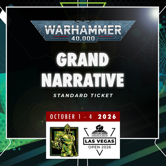 Warhammer 40k Grand Narrative Experience - LVO 2026