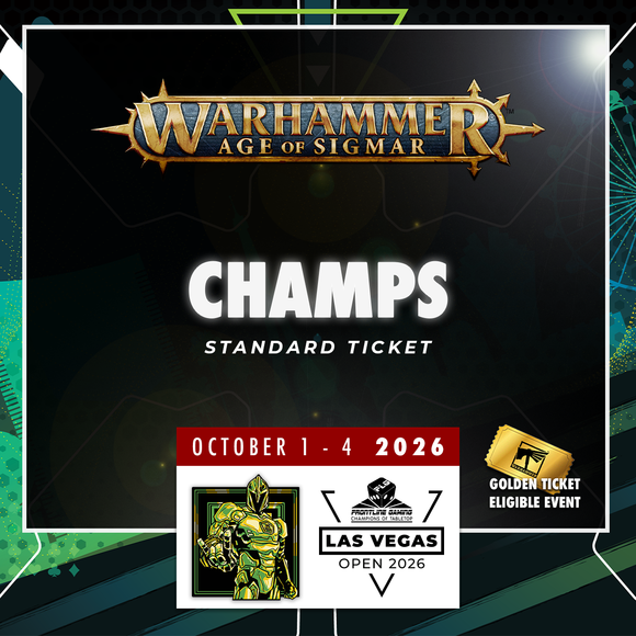 Warhammer Age of Sigmar Championships - LVO 2026