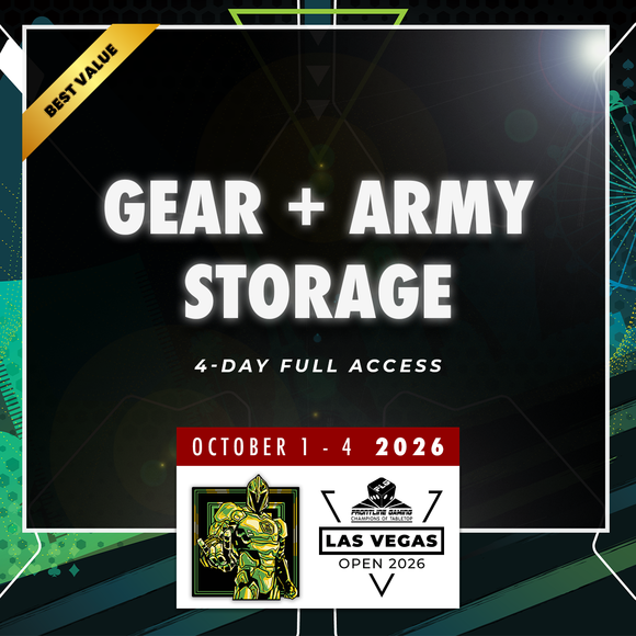 Gear and Army Storage Full Access - LVO 2026