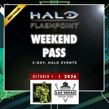 Halo: Flashpoint Weekend Pass - LVO 2026