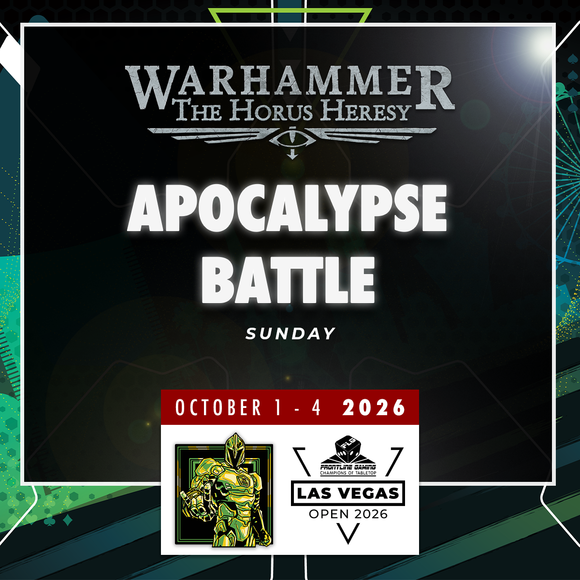 Horus Heresy Apocalypse Battle - LVO 2026